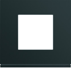 WXP0202 - gallery 2M Quadro x1, preto HAGER EAN:3250617199353