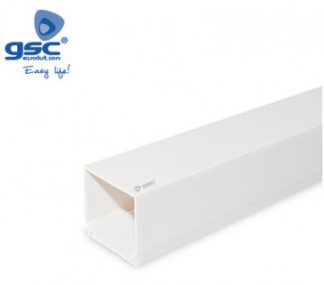 000303359 - Canal de fixação de parafuso de PVC 40x100mm 2M 8433373033597