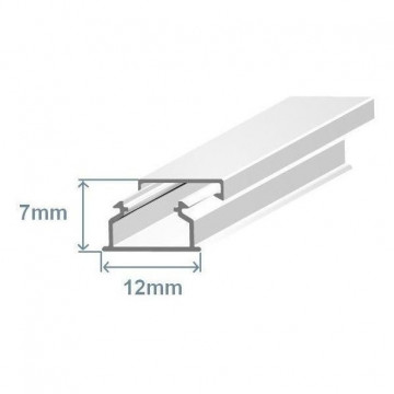 10010 FBR - CALHA 12X7 ADESIVA BRANCA EFAPEL 5603011042998