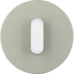 1001201400 - R.classic - tecla rotativa, Inox/branco BERKER EAN:4011334508335