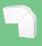 10053 GBR - ÂNG PLANO VAR P/CALHA 40X12,5 L/HALOG BRANCO EFAPEL 5603011602802