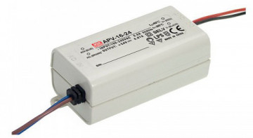 201153.216 - Fonte de Alimentação Mean Well 24Vdc 16W IP42 APV - Quant. fornecida = 1 un