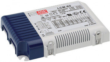 209191.60 - Drive CC Prog. Led dimável 0/1-10V 60W Mean Well LCM - Quant. fornecida = 1 un
