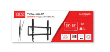32-55 TILT EXTRA SLIM -SUPORTE TV – Superior