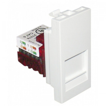 45978 SBR - MÓDULO C/CONETOR RJ45 CAT. 6 UTP - 1 MÓD BR EFAPEL 5603011047948