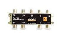 7406 -8424450074060 TELEVES - Repartidor Interior (5-2400MHz) 8D "F" 16dB DC