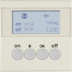 85745282 - S.1 - prog. horário KNX RF, creme BERKER EAN:4011334375272