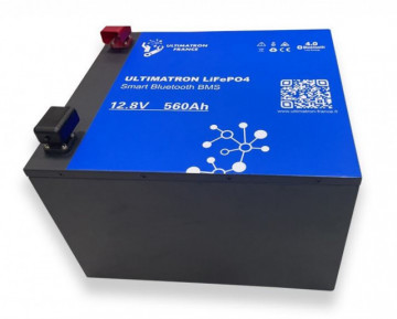 Bateria de Lítio 12V 560Ah (375x 440 x 300 mm) - Ultimatron