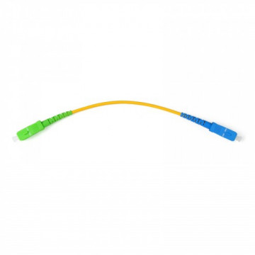 Cabo FO Monomodo pré-conectorizado LSFH "SC/APC" - "SC/PC" 0,2mts