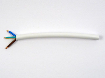 Cabo H05VV-F3G2,5 (FVV) branco PREÇO POR METRO