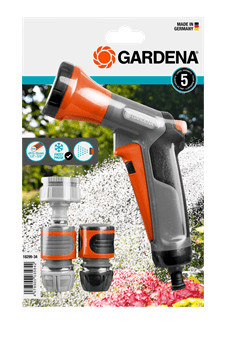 GARDENA 18299-34 KIT DE REGA COMPLETO PARA LIGAÇÃO RÁPIDA DE TORNEIRAS E MANGUEIRAS