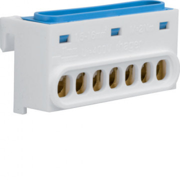 GZ07N - Barram. de neutro 3x16+4x10 mini gamma HAGER EAN:3250613060831