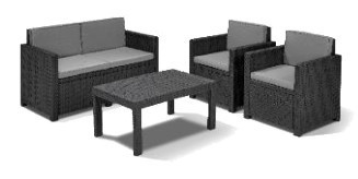 KETER 213809 SET VICTORIA LOUNGE