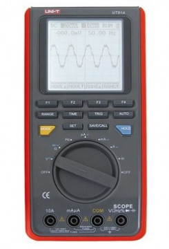 MULTIMETRO E OSCILOSCÓPIO DIGITAL C/ INTERFACE USB - UNI-T