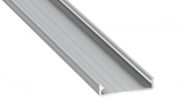 PFA1251 - Perfil alum. Linha LUXE Saliente 43x30x2000mm Anodizado SOLIS - Quant. fornecida = 1 un