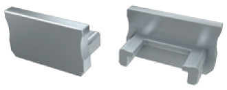 TP111 - Topo Plastic. Silver P/Perfil ANDORRA - Quant. fornecida = 1 un