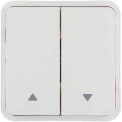 WNT982B - Tecla 2x Cubyko KNX p/ 1 estore, br HAGER EAN:3250617178877