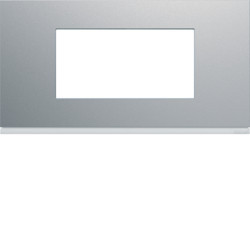 WXP0104 - gallery 4M Quadro horizontal, alumínio HAGER EAN:3250617199216