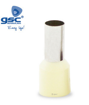 000303640 - Saco de 50 unidades isoladas com seção de ponteiras 0,5 mm Branco 8433373036406