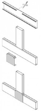 10011 ABR - DERIV P/ CALHA 12X7 BRANCA -- EFAPEL 5603011030094