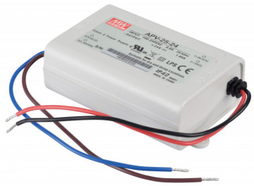 201153.225 - Fonte de Alimentação Mean Well 24Vdc 25W IP42 APV - Quant. fornecida = 1 un