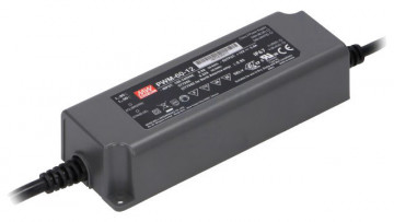 201266.160 - Fonte de Alimentação Estanque Mean Well 12Vdc 60W IP67 NPF - Quant. fornecida = 1 un