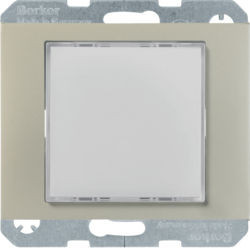 29527004 - K.1/K.5 - Sinaliz. LED verde/enc, inox BERKER EAN:4011334414568