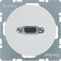 3315412089 - R.1/R.3 - tomada VGA paraf., branco BERKER EAN:4011334367192