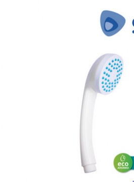 404005000 - Eco economia chuveiro 73mm branco simples 8433373042704