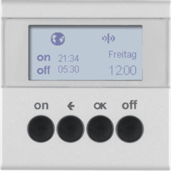 85745283 - B.7 - prog. horário KNX RF, alu mate BERKER EAN:4011334375340