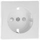 90632 TBR - 5603011064310 CENTRO SCHUKO COM OBTURADOR BRANCO EFAPEL