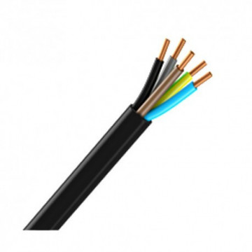 Cabo VV/XV 5G2,5 preto PREÇO POR METRO
