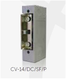 CV-14/DC/SF/P Trinco eléctrico Fecho ajustável, Cx reduzida sem escudo 12V DC GOLMAR
