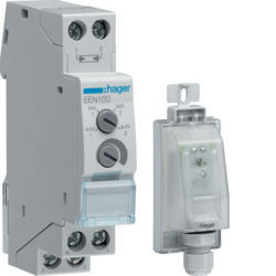 EEN100 - Interr. crepuscular c/ sonda p/ exterior HAGER EAN:3250617579308