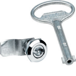 FD00S5 - Fechadura p/vega D barra dupla 3mm HAGER EAN:3250617860345