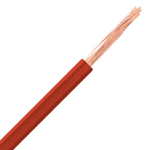 Fio H05V-K 1MM2 flexível vermelho PREÇO POR METRO