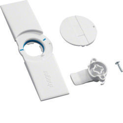 FZ598N - Fecho plástico FW/universo IP44 HAGER EAN:3250612778256