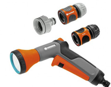 GARDENA 18299-34 KIT DE REGA COMPLETO PARA LIGAÇÃO RÁPIDA DE TORNEIRAS E MANGUEIRAS