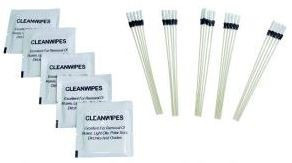 Kit de limpeza FO (50 toalhitas c' álcool isopropílico + 25 cotonetes)