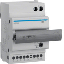 MZ916 - Aux. rearme autom. à distância Int. Dif. HAGER EAN:3250614329050