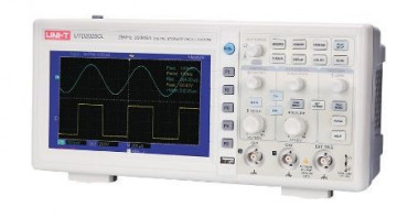 OSCILOSCÓPIO DIGITAL USB 25MHZ 2 CANAIS - UNI-T