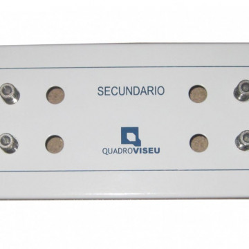 Quadro Viseu MÓDULO RC-CC 1X12 SAÍDAS PARA ATI/CATI MODULAR VISBOX (2 ESPAÇOS) VB.618