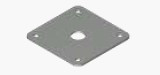 ROGER Base de Fixação p/ Suporte Fixo 0101KT231