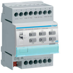 TYM646T - Actuador aquec. 6c 24/230V KNX-S HAGER EAN:3250618502039