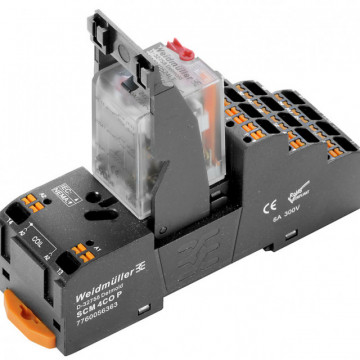 Weidmuller DRMKITP 230VAC 4CO LD/PB Push In 2576060000