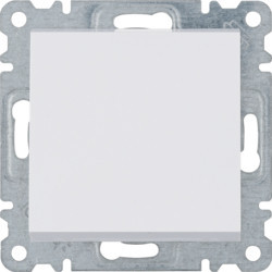 WL0110 - lumina 2 Botão simples, branco HAGER EAN:8694407000293