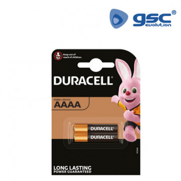 009000145 - Pilha alcalina Duracell M3 AAAA Blister 2 5000394041700