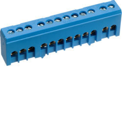 01 - KM12NF - 3250616002975 Barr. isolado parafuso neutro 12x16mm² HAGER