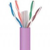 212302 -8424450181751 TELEVES - Cabo de Dados U/UTP Cat.-6 Dca Cu LSFH Ø 6,2mm Violeta