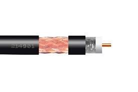 214901 -8424450103555 TELEVES - Cabo Coaxial TR-165 PE ITED Fca Class A 11PRtC Ø 1,63/7,2/10,1mm Preto